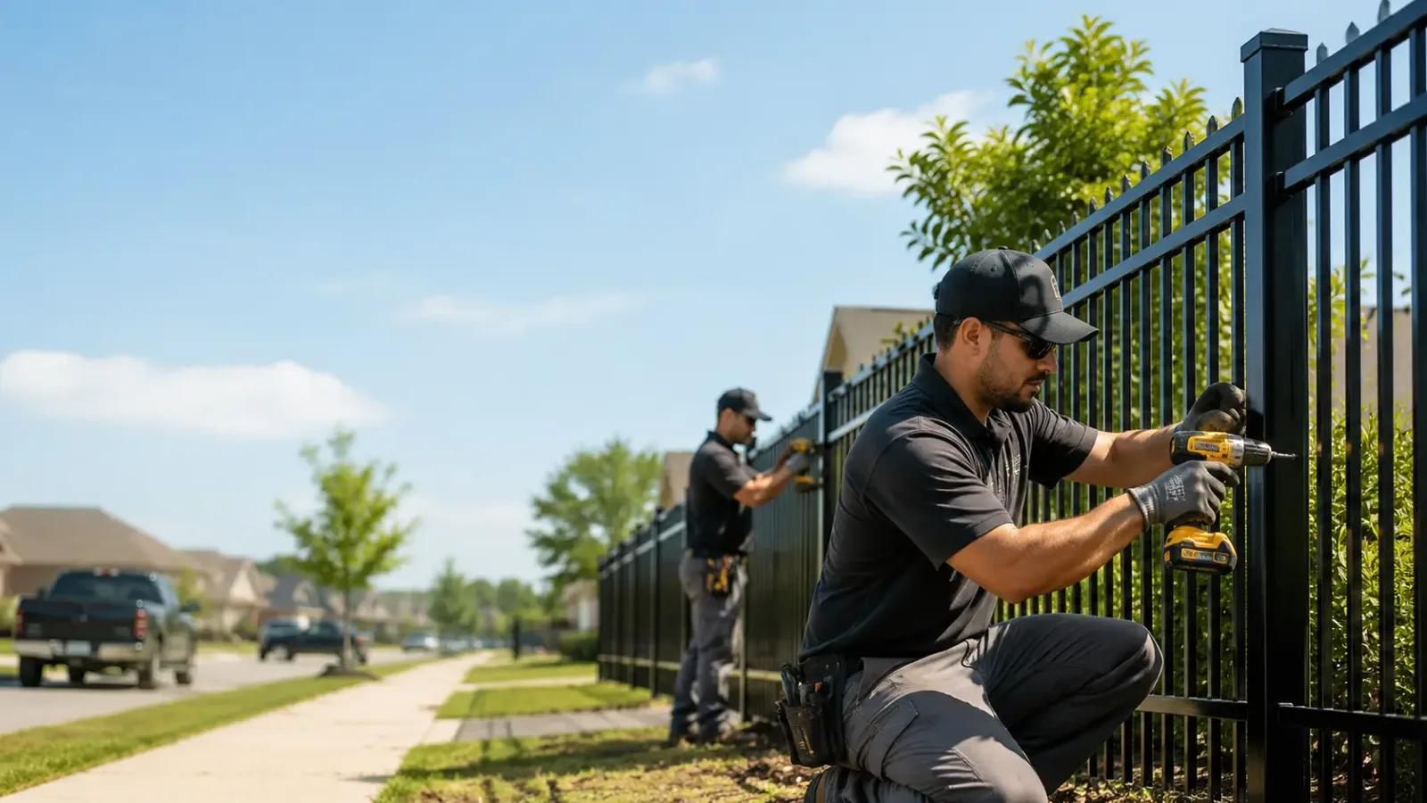 Metal Fence Installation in Moorhead, MS